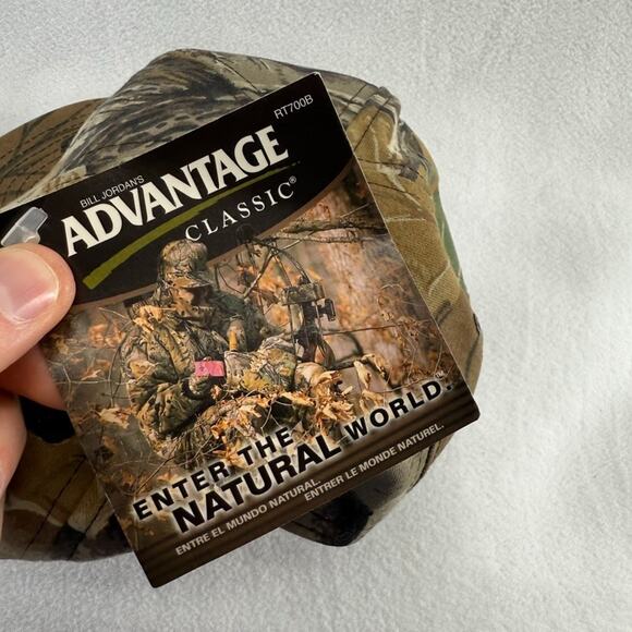 Vintage Speed Advantage Camo Snapback Hat Camouflage Hunting NEW All Over - Picture 5 of 5
